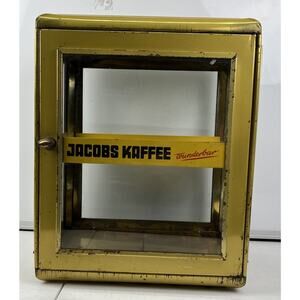 Vintage Jacobs Coffee Wunderbar Display Cabinet German Kaffee RARE Advertising